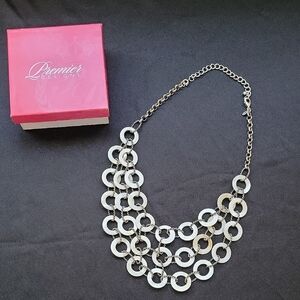 Premier Designs Silver Necklace